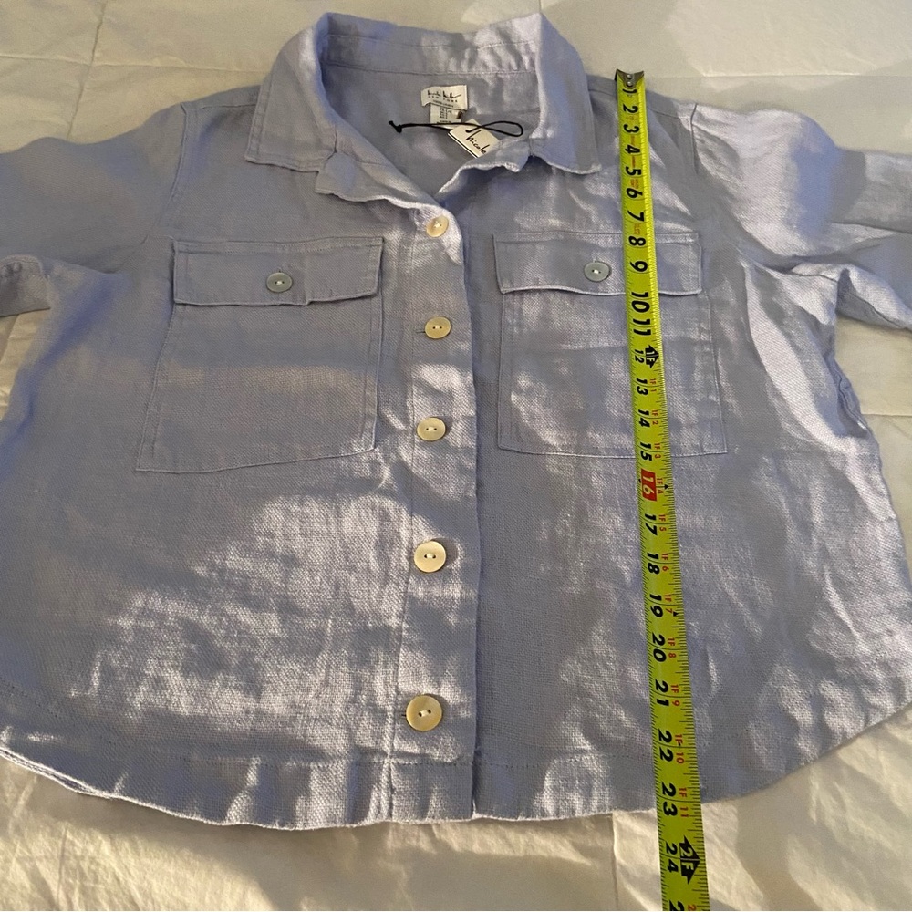 100% Washable Linen Jacket - Picture 5 of 13